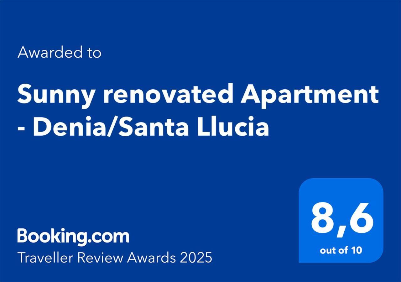 Sunny Renovated Apartment - Denia/Santa Llucia Dış mekan fotoğraf